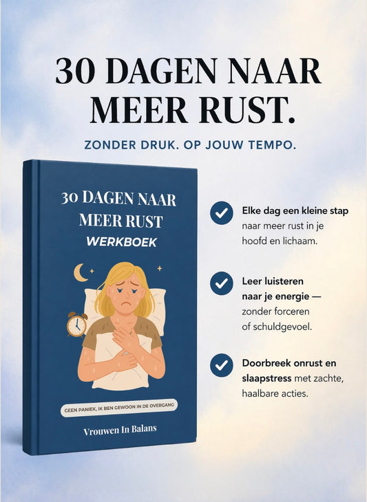 30 DAGEN NAAR MEER RUST - WERKBOEK
